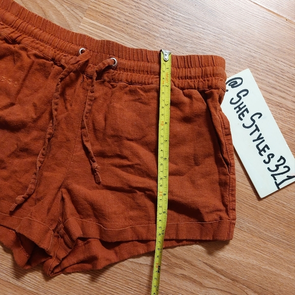 Rust Orange Shorts - Picture 7 of 9